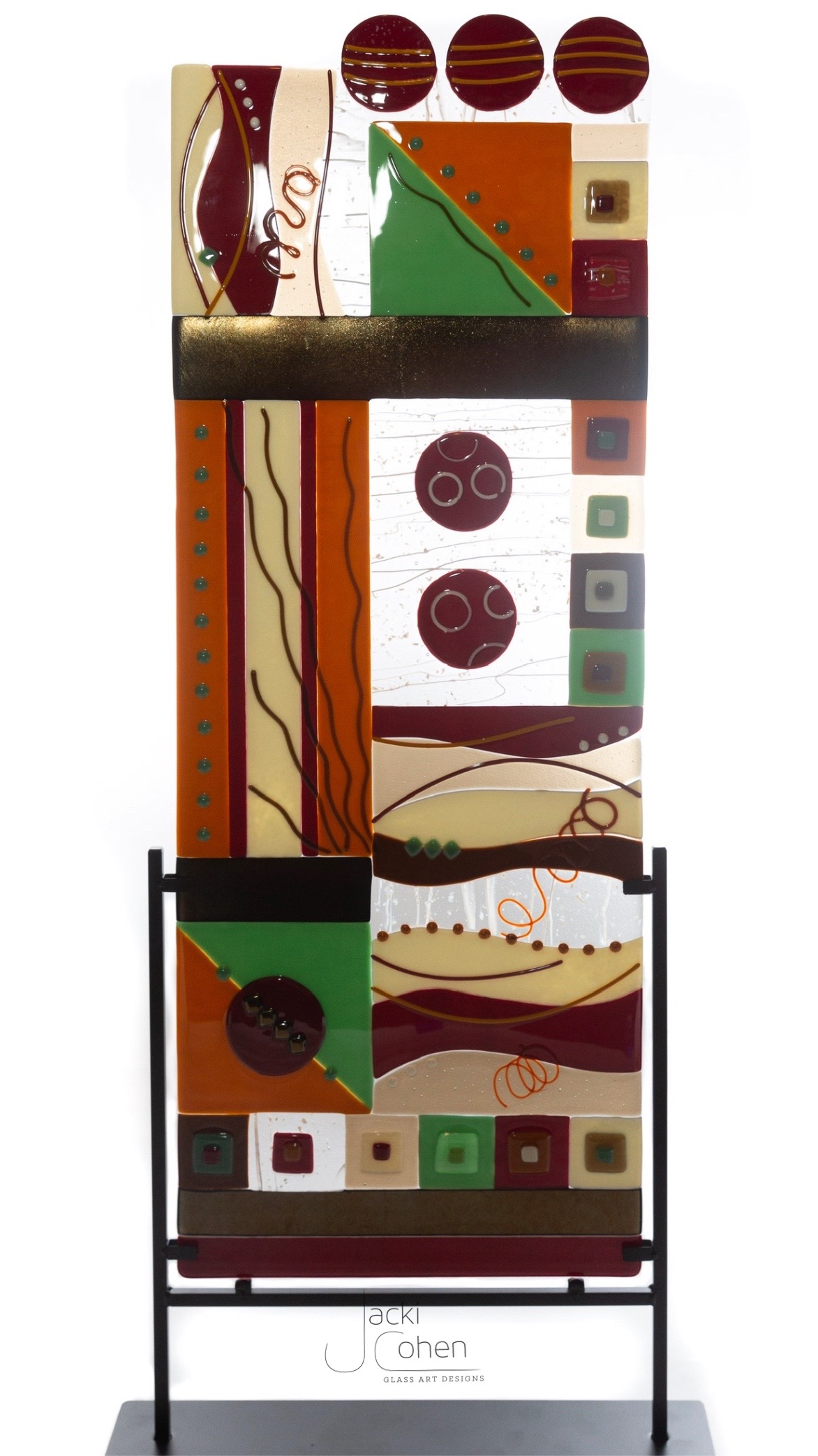 Energy Glass Art by Jacki Cohen