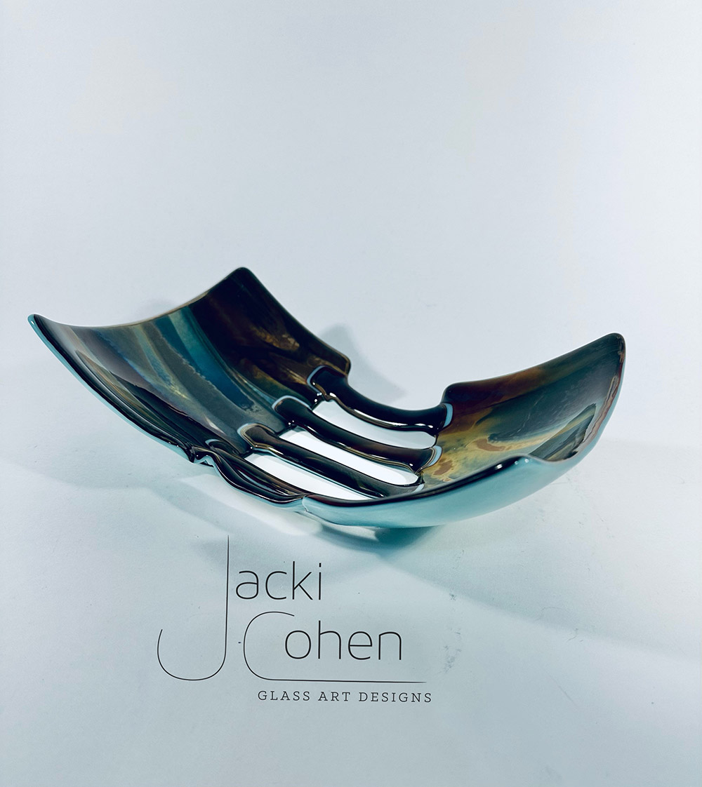 Sedona Connections Glass Art by Jacki Cohen